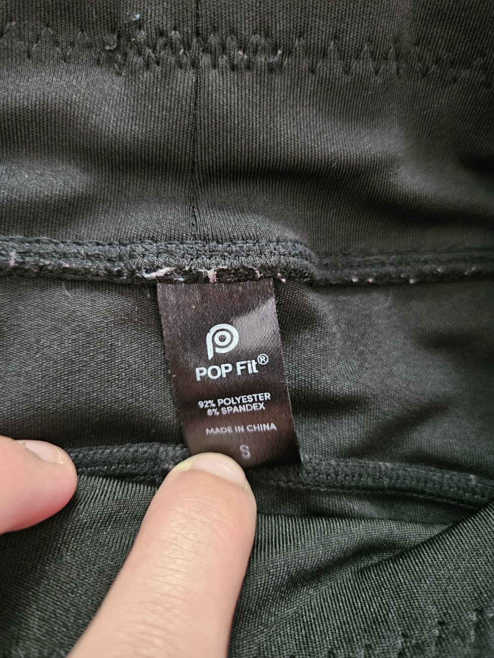 POP Fit Black Women's Leggings - Picture 4 of 8